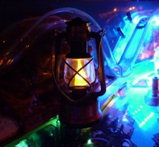 LANTERNA ATTIVA 'Fiamma tremolante' flipper mod acqua bianca, Dracula, Indiana Jones