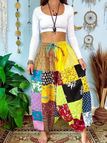 Pantaloni donna indiani - da,