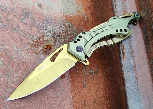 Coltello mtech moss green - coltello,