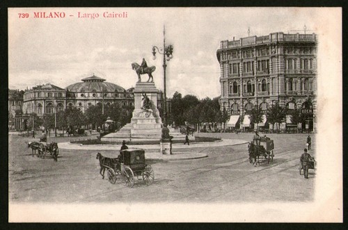 Milano largo cairoli - milano,
