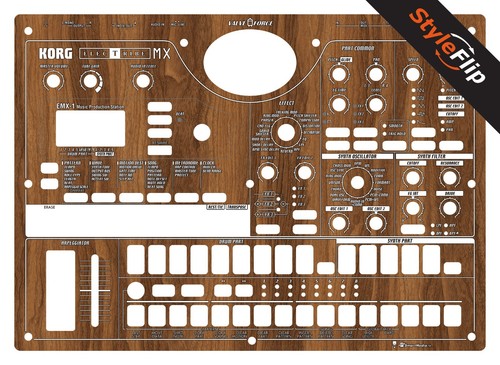 Korg electribe skin legno - mx,
