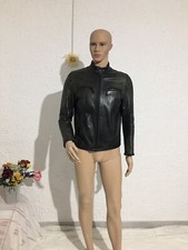 Zara giacca pelle trapuntata modello biker effetto vintage tg S/42-44