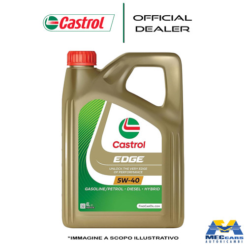 Castrol edge 5w40 olio - edge, motore