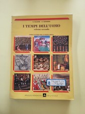 Bib9 Libro I tempi dell'uomo Vol. 2 Calvani Giardina Ed. Mondadori Scuola T17