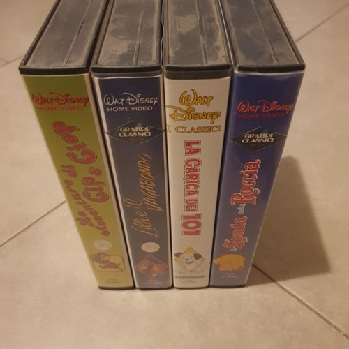 Lotto vhs disney - titoli, vari