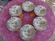 6 Assiettes Creuses Faience