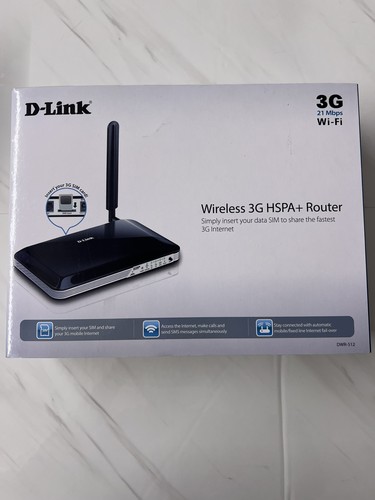 Router modem link dwr - d-link, dwr-512