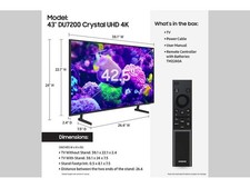 Samsung 43" 4K UHD Smart LED