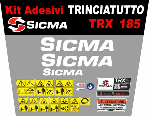 Kit adesivi decalcomania - kit,