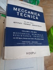 MECCANICA TECNICA DI BENEDETTO FERAUDI 4 VOLUMI ED. HOEPLI ANNO 1968