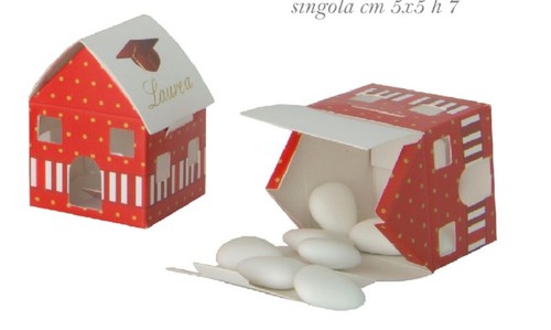 Scatolina carta portaconfetti