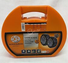 Catene da neve per auto Kremer 12/13/14/15'' accessori inverno macchina gomme