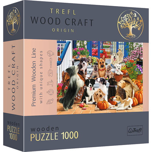 Trefl wood craft puzzle - wood, in