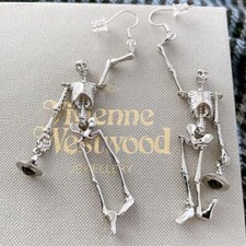 Orecchini scheletro teschio