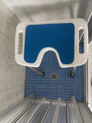 Sgabello doccia regolabile - sgabello,