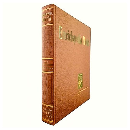 Enciclopedia motta volume - enciclopedia,