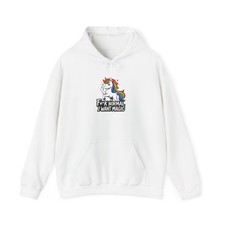 Felpa con cappuccio unicorn - felpa,