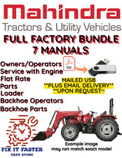 MAHINDRA 6500 TRATTORE MANUALE