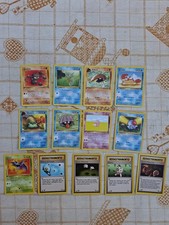 LOTTO 13 CARTE POKEMON SET FOSSIL 1 Prima Edizione Ita 1 Ed 1st Cards