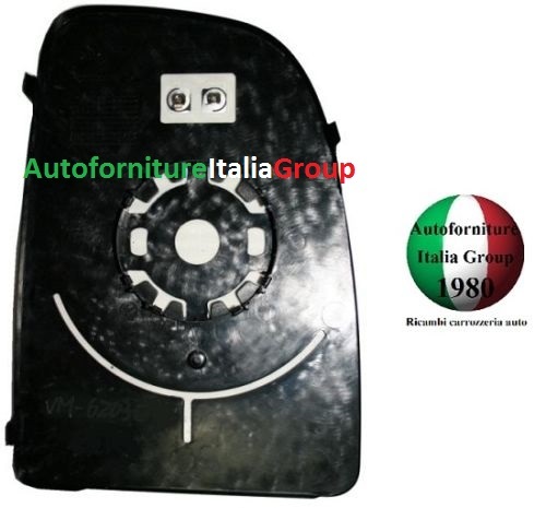 Piastra specchio retrovisore - piastra,