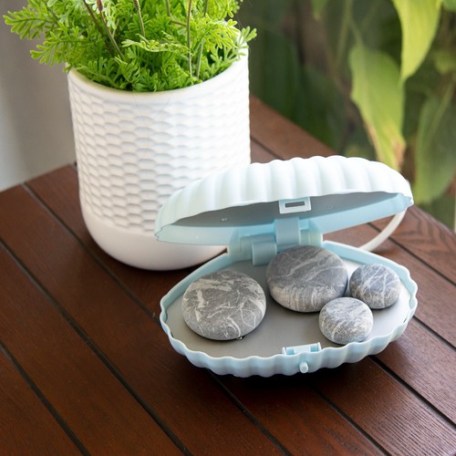 Hot stone massaggio roccia - hot,