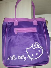 BORSA A TRACOLLA SHOPPING VIOLA HELLO KITTY