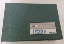 Catalogo parti di ricambio Lancia BETA manuale officina originale d'epoca