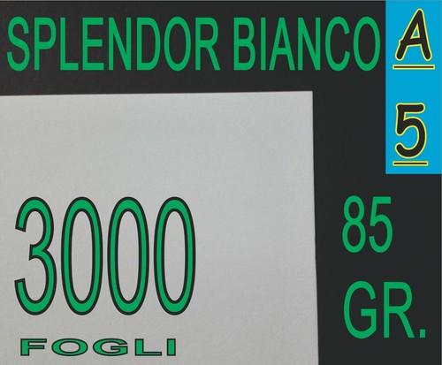 3000 fogli risma - fogli, a5