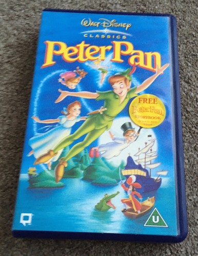 Peter pan vhs disney - peter, video