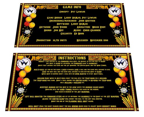 Williams funhouse pinball - williams,