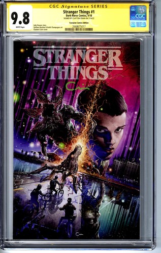 Stranger things cgc 8 - stranger, 9.8