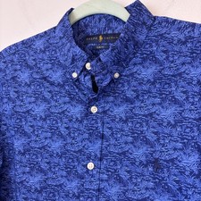 Ralph lauren camicia uomo blu - camicia,