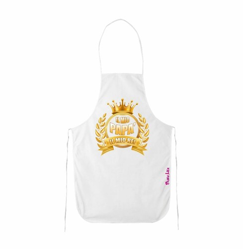 Grembiule bianco cucina - bianco,