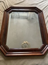 Specchio antico in legno di