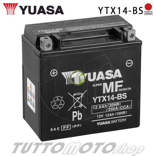Batteria yuasa ytx14 buell - batteria,