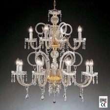 LAMPADARIO IN CRISTALLO