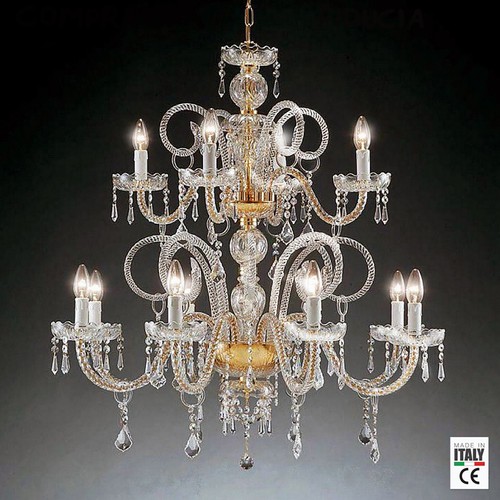 Lampadario cristallo - lampadario, in