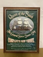 Quadro Pubblicitario Nautico Barca Inglese Veliero Epoca Collezione 