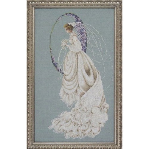 Tabella punto croce lavanda - , e
