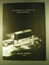 Pubblicità Jean Patou Pour