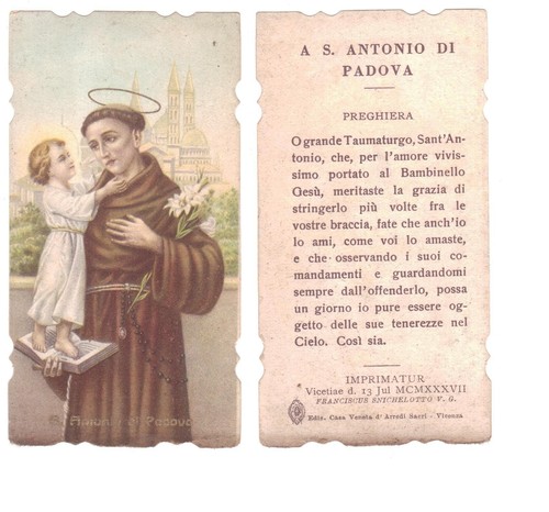 Santino antonio di padova - -,