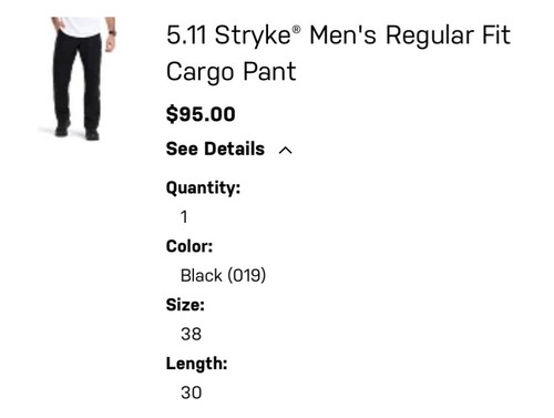 Pantalone tactical styrke - 5.11,