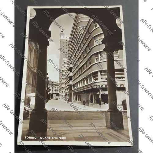 Cartolina torino quartiere - -,
