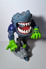 Street Sharks Ripster Rollerblade 1995 Mattel – figurine vintage 90s sur rollers