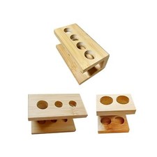 Porta testine per spazzolino elettrico Raccordi in legno per lozioni per