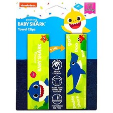 Pinkfong Papà Baby Shark Asciugamano Clip Verde Borsa di Sicurezza Accessorio Poltrona