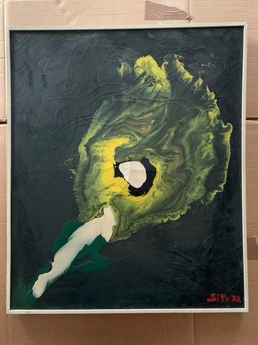 Sito olio tela orchidea - sito,