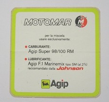 VECCHIO ADESIVO AUTO F1 / Old