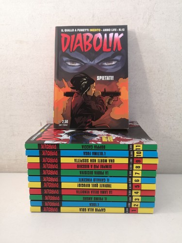 Diabolik giallo fumetti - diabolik,