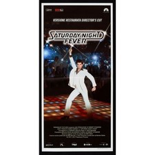 locandina LA FEBBRE DEL SABATO SERA saturday night fever john travolta CAT7